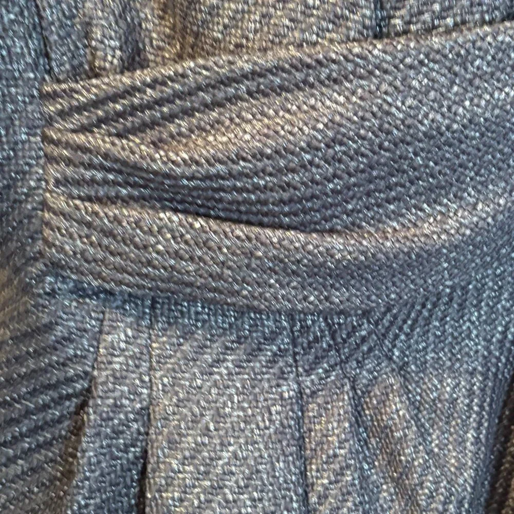 Monogram Banana Republic Metallic Tweed Strapless Cocktail Dress - Size: 8 - NWT